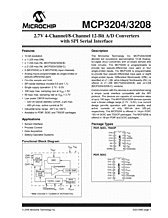 DataSheet MCP3208 pdf